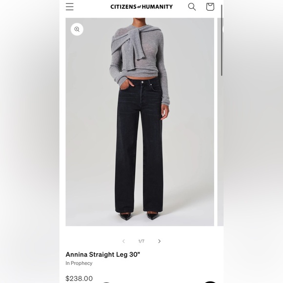 Citizens Of Humanity Annina Jeans - Picture 2 of 11